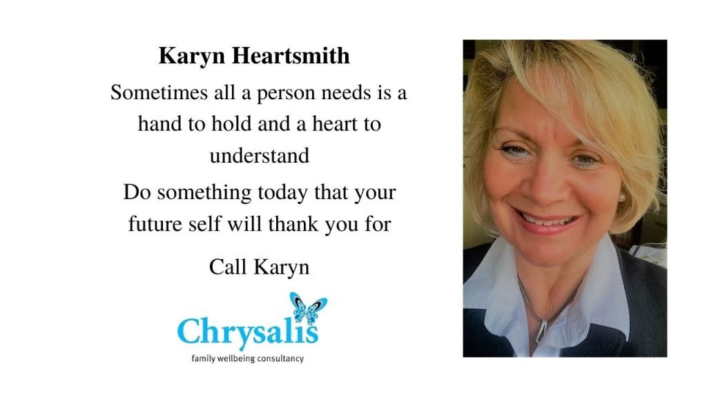 Karyn Heartsmith Henfrey  Wonderful world of wellbeing