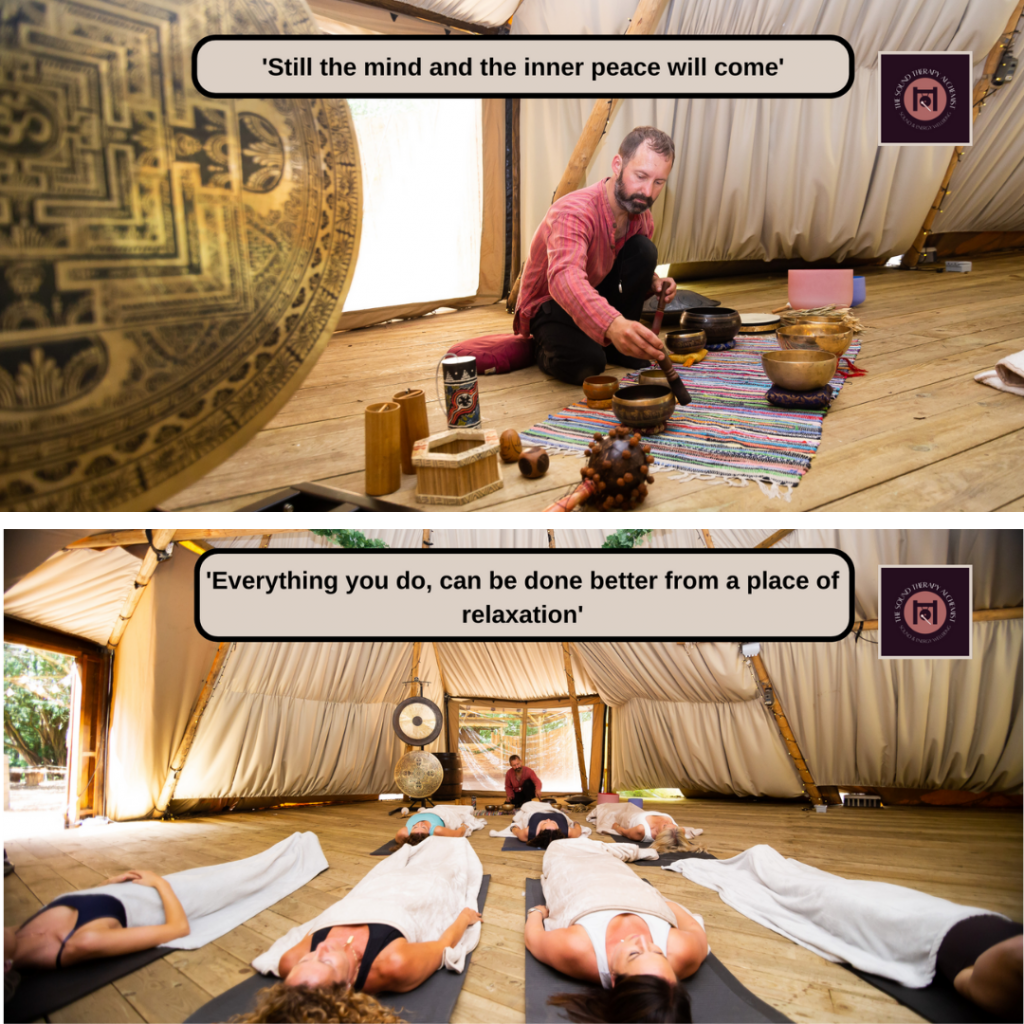 Sound therapy alchemist Christian-Jensen.