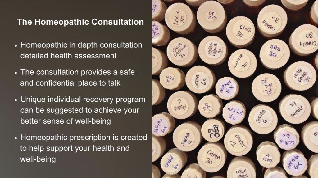 The Homeopathic Consultation with tracy ferriss. wonderful world of wellbeing online member